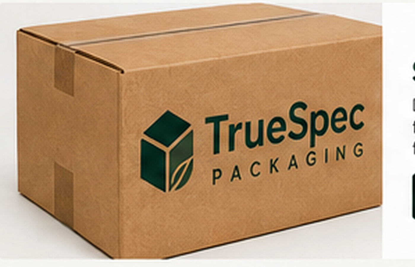 TrueSpec corrugated shipping box